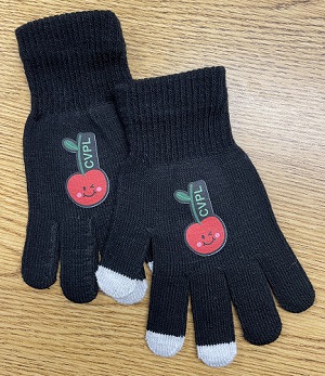 Knit Gloves for Adults with Little Pit logo